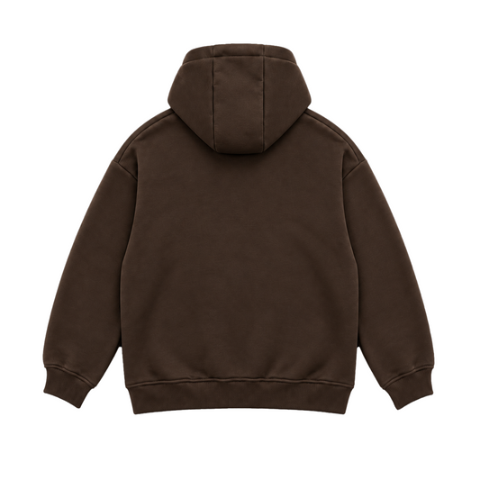 IMPERFECT ZIP UP HOODIE